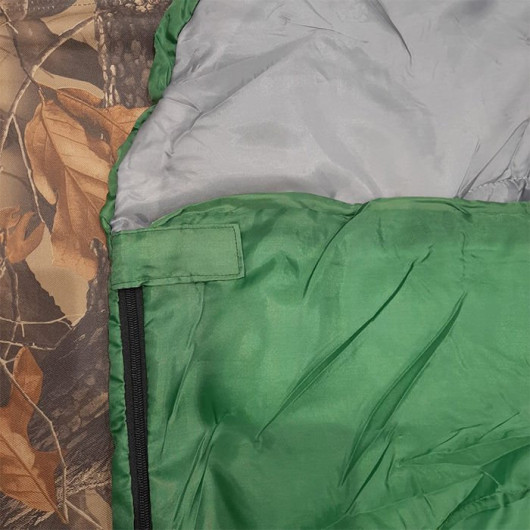 Dft Flat Hood 190+30Cm X75 Green 5/15 Degree Sleeping Bag