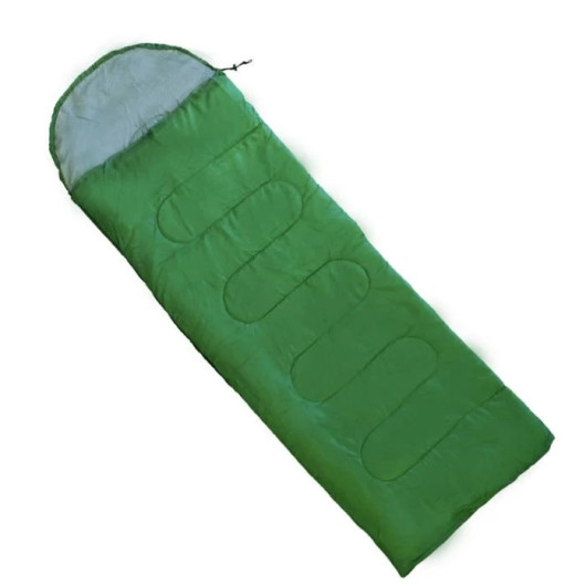 Dft Flat Hood 190+30Cm X75 Green 5/15 Degree Sleeping Bag