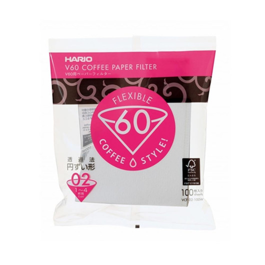 Hario V60 02 Filter Paper Japanese 100 Pieces