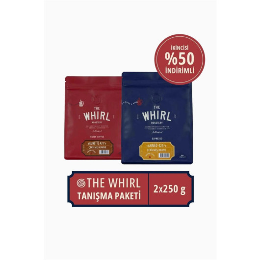 The Whirl Espresso Ground Coffee Introduction Package 250 Gr
