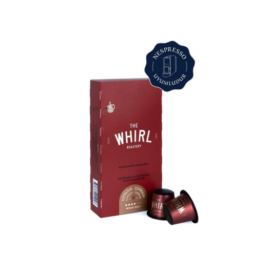 The Whirl Espresso Medium Capsule Coffee 5-Piece Opportunity Pack 50 Capsules