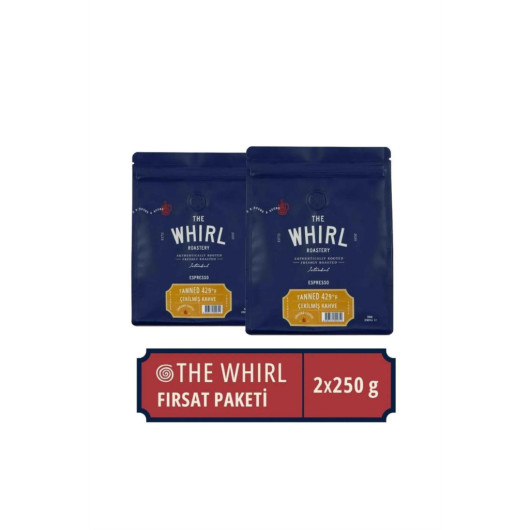 The Whirl Espresso Tanned 429°F Ground Coffee Opportunity Package 250 Gr