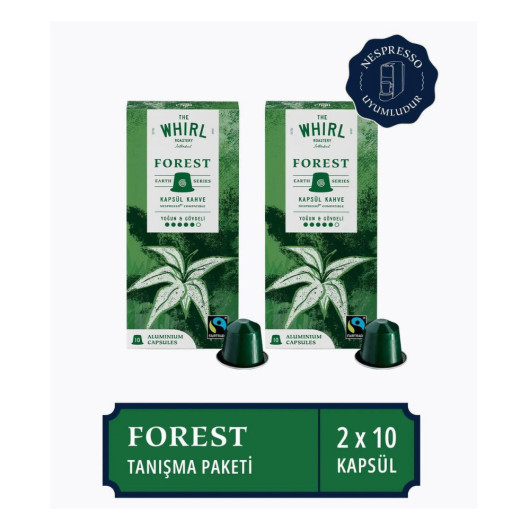 The Whirl Forest Future Friendly Capsule 55 Gr X 2 Pieces