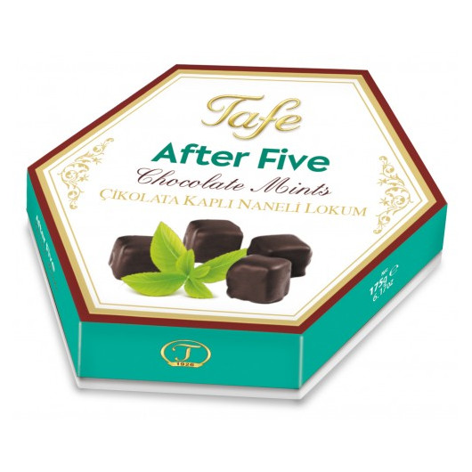 Chocolate Covered Mint Flavored Turkish Delight 175Gr