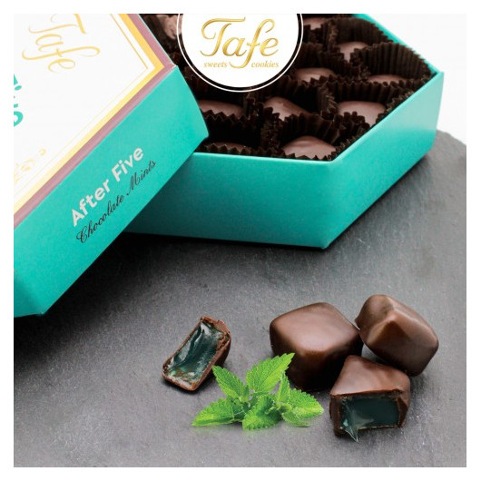 Chocolate Covered Mint Flavored Turkish Delight 175Gr