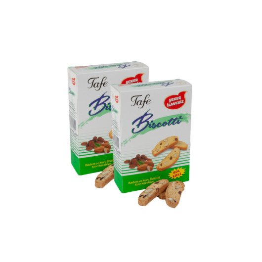 Biscotti Almond And Raisin Crispy Cookies With Lots Of Fiber And No Sugar Added 120G