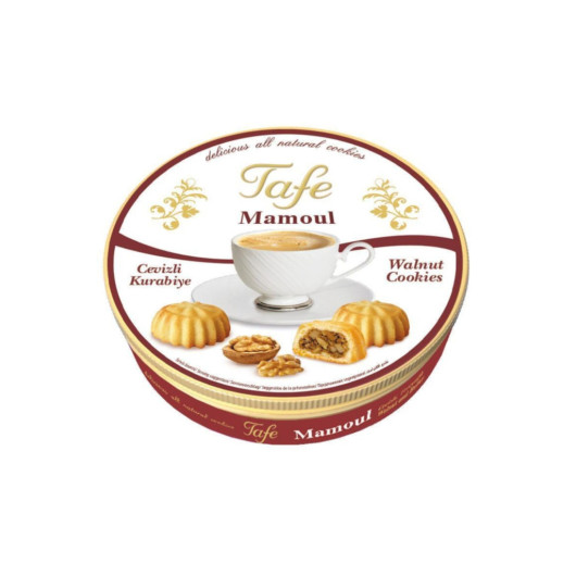 Mamoul Walnut Cookie Tin Box 225 Gr