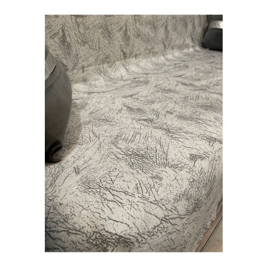 Sofa Bed Seat Cover Vein Pattern Sponge