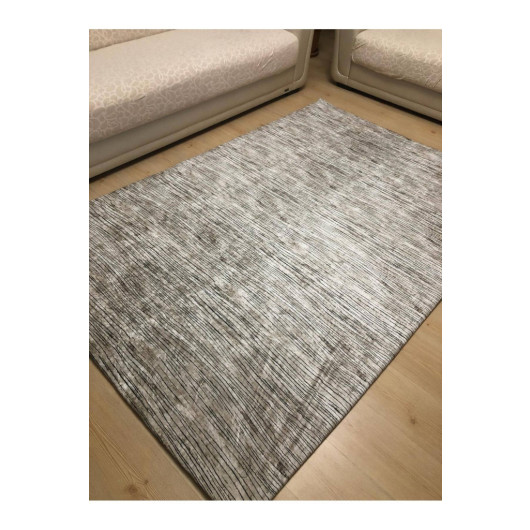 Striped Velvet Carpet Cover
