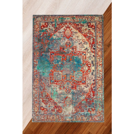 Classic Colorful Patterned Rug