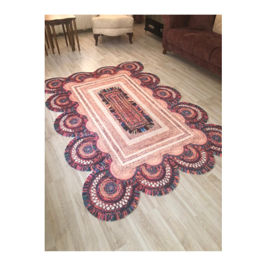 Modern Pattern Non Slip Summer Carpet