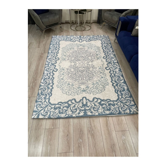 Silk Carpet Cover Decorated With Ornaments