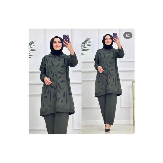 Green Veiled Outfit 40 42