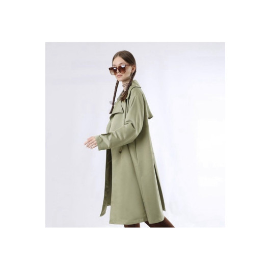 Green Turkish Womens Coat, Size 1
