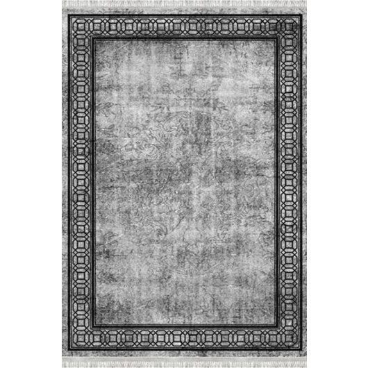 Non Slip Leather Based Digital Printing Modern Carpet Runner