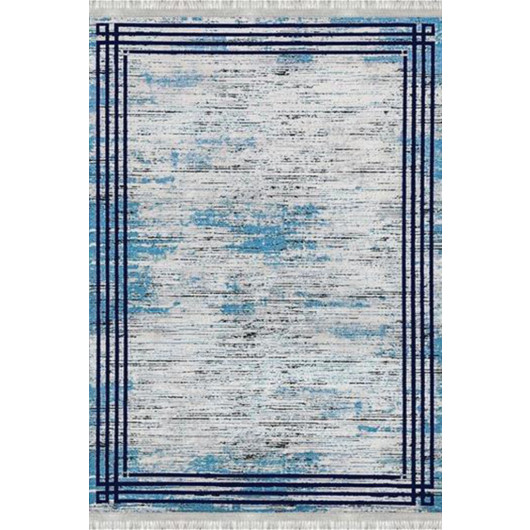 Non Slip Leather Based Washable Digital Printing Modern Carpet Runner