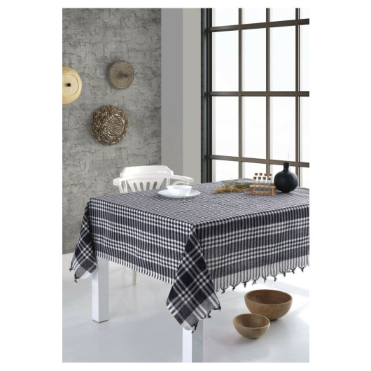 Table And Picnic Cloth 170X170 Black