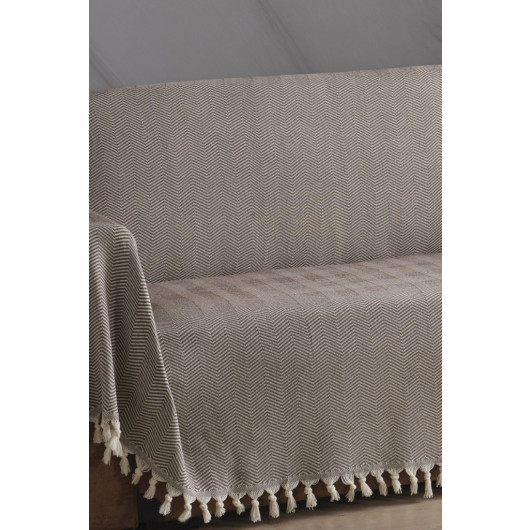 غطاء أريكة طبيعي يغطي الأذرع مقاس 180X300