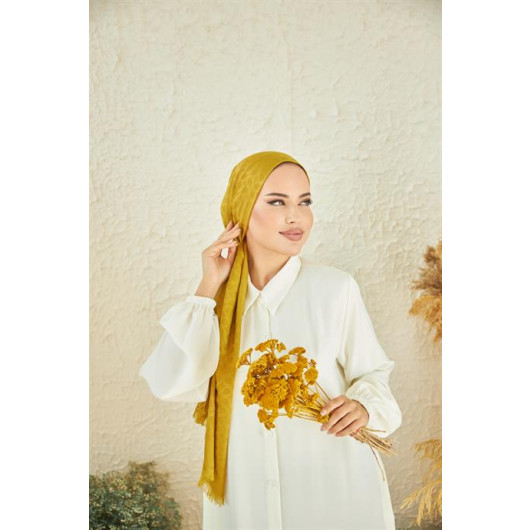 Silk Madinah Womens Jalabiya With White Buttons