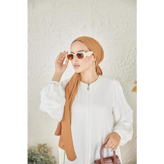 Medina Silk Abaya White