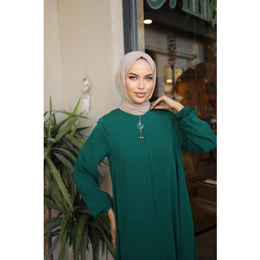 Mevlana Abaya Emerald Green