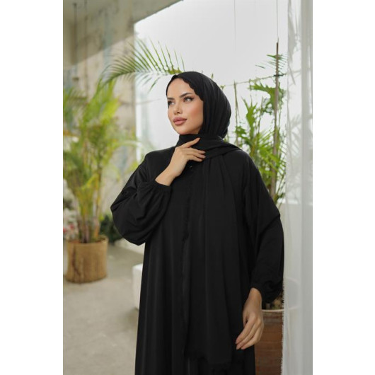 Prayer Dress With Shawl Black