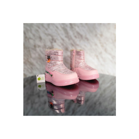 Furry Waterproof Orthopedic Girl Winter Pink Boots Pink 26