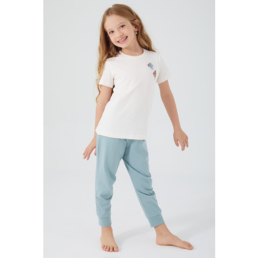 Angel Fish Mother Daughter Short Sleeve Pajama Set