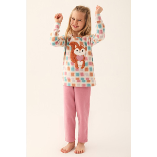 Mother Daughter Family Concept Long Sleeve Pajama Set