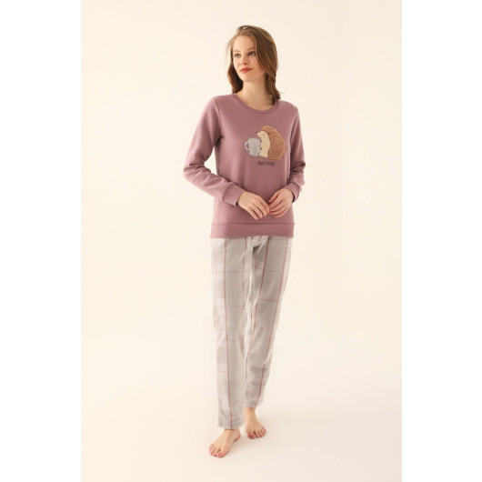 Arnetta Awesome Women Long Sleeve Pajama Set