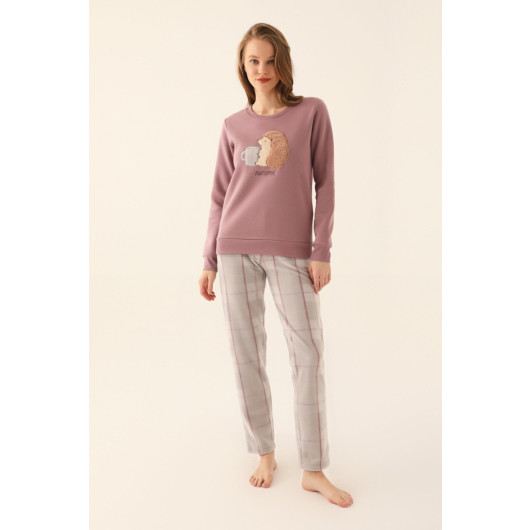 Arnetta Awesome Women Long Sleeve Pajama Set