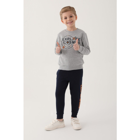 Explore Cosmos Blue Boy Tracksuit Set