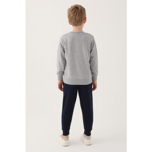 Explore Cosmos Blue Boy Tracksuit Set