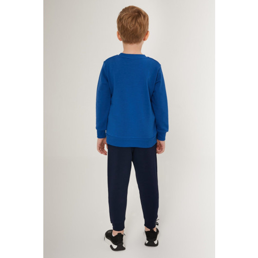 Explore Cosmos Blue Boy Tracksuit Set