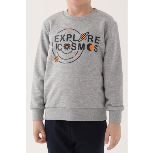 Explore Cosmos Blue Boy Tracksuit Set