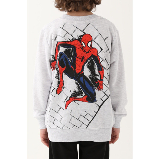 Snow Melange Boy Tracksuit Set