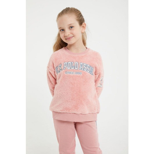 Licensed Retro Pink Girls Tracksuit Set