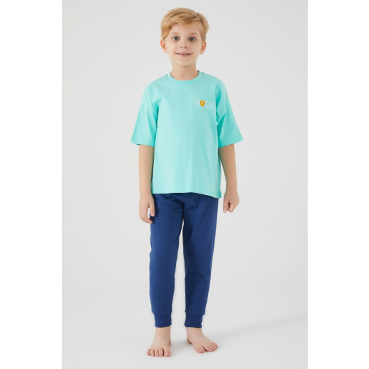 Rolypoly Cool Boy Short Sleeve Pajama Set