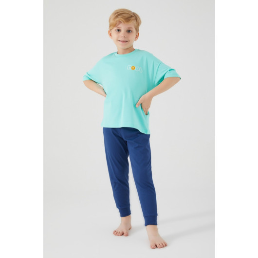 Rolypoly Cool Boy Short Sleeve Pajama Set