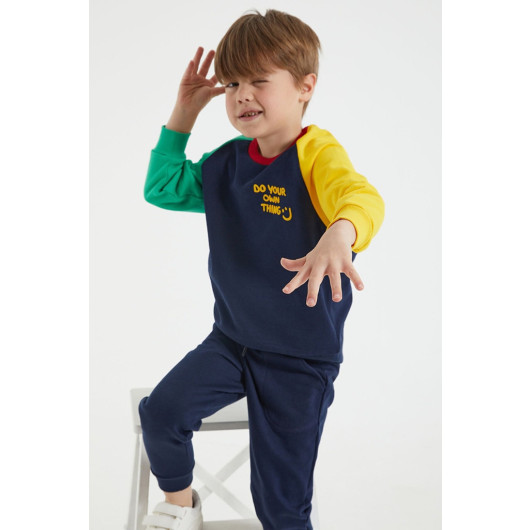 Do Your Own Thing Boys Tracksuit Set