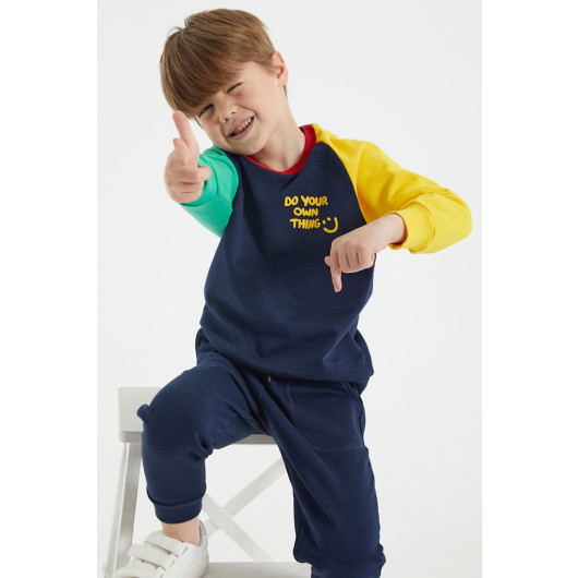 Do Your Own Thing Boys Tracksuit Set