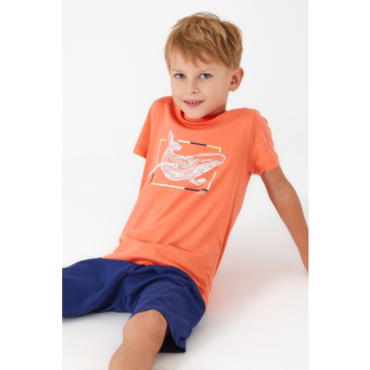 Rolypoly Dolphin Boy Capri Set