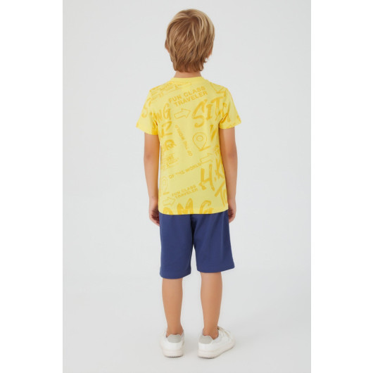 Fun Class Traveler Boy Bermuda Suit