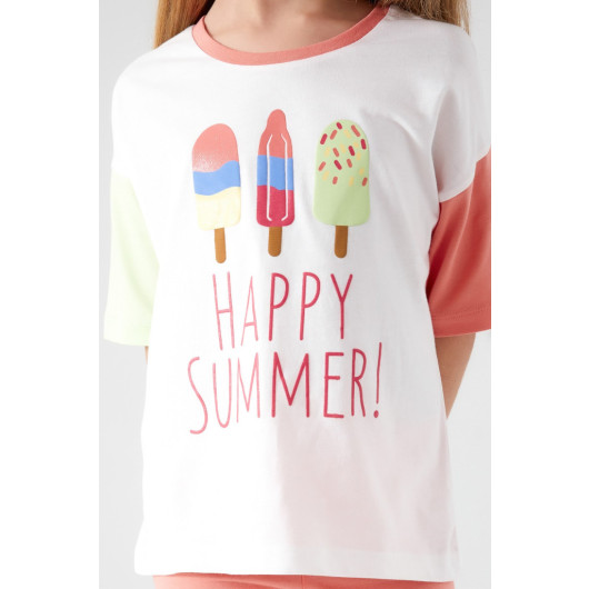 Rolypoly Happy Summer Girls Capri Set