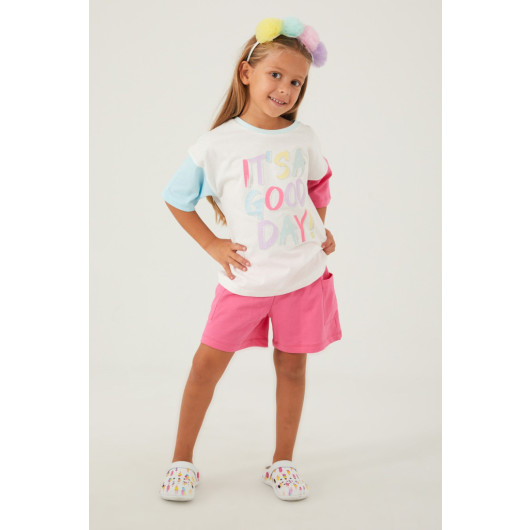 Rolypoly A Good Day Girls Shorts Set