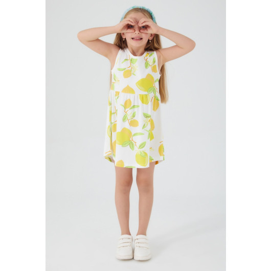 Rolypoly Lemon Branch Girl Dress