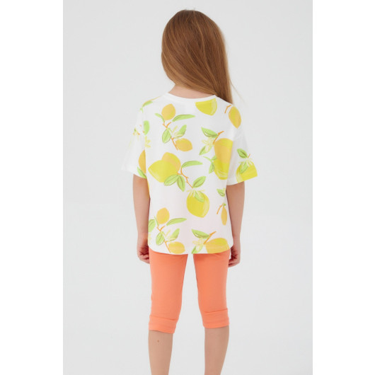 Rolypoly Lemon Girl Capri Set