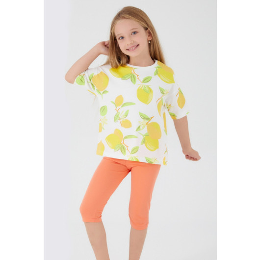 Rolypoly Lemon Girl Capri Set