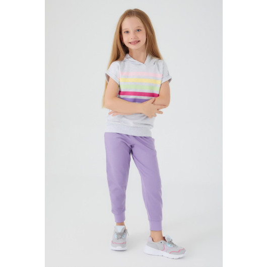 Snowflake Girls Tracksuit Set