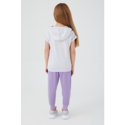 Snowflake Girls Tracksuit Set